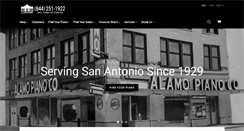 Desktop Screenshot of alamomusic.com